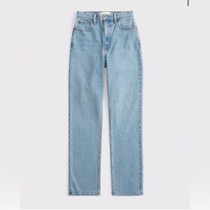 Abercrombie Ultra High Rise 90s Straight Jean